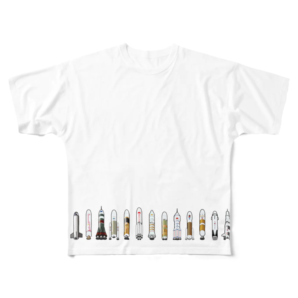 いとーTのちびロケット All-Over Print T-Shirt