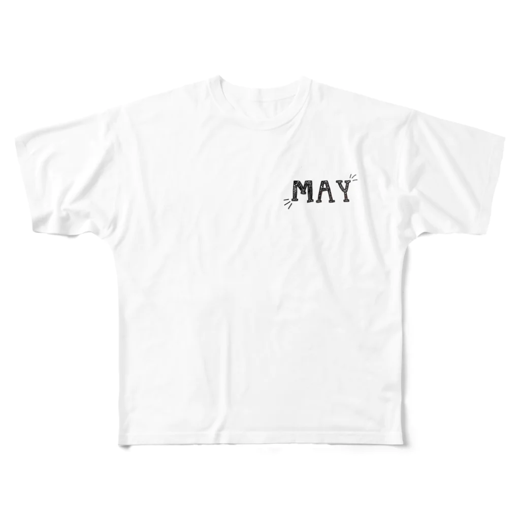 MayのMAY フルグラフィックTシャツ