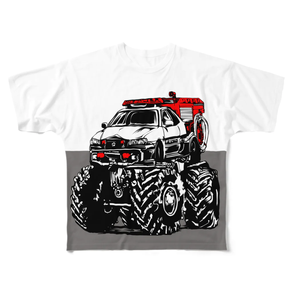 MOUNTAIN GRAPHICSのPAT MAX All-Over Print T-Shirt