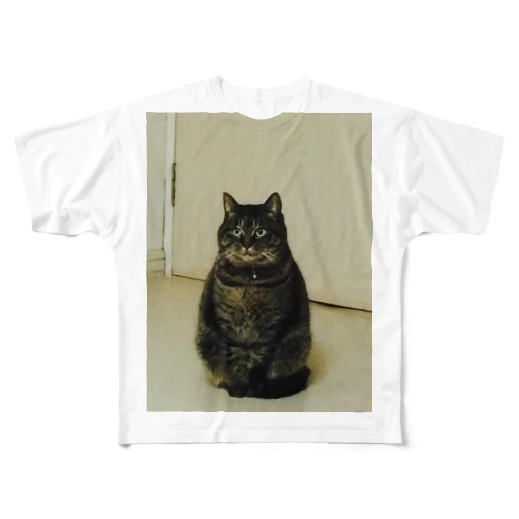 まるねこつくばのまるねこつくば フルグラフィックTシャツ