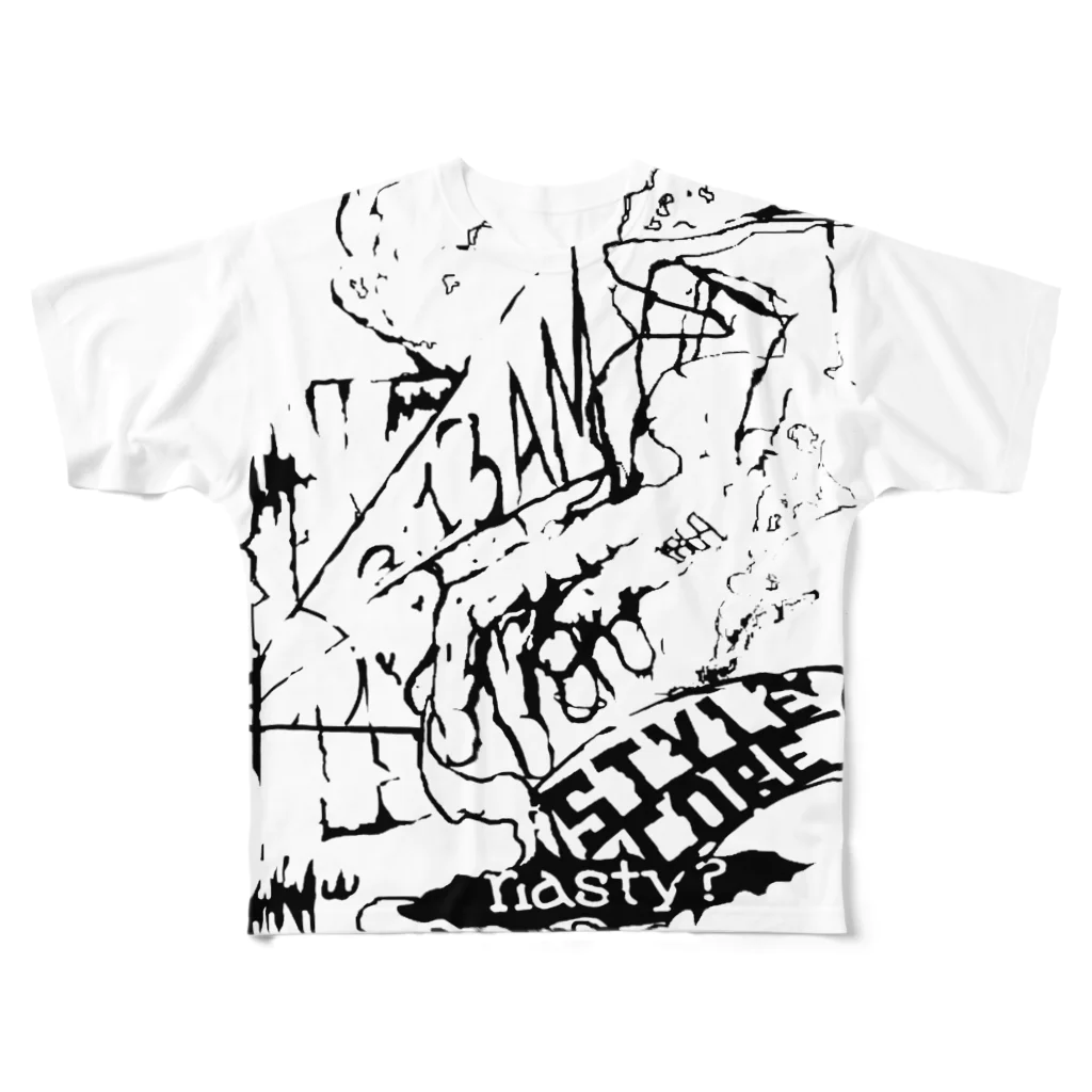 STYLECOREのSTYLECORE　ｓ-1 フルグラフィックTシャツ