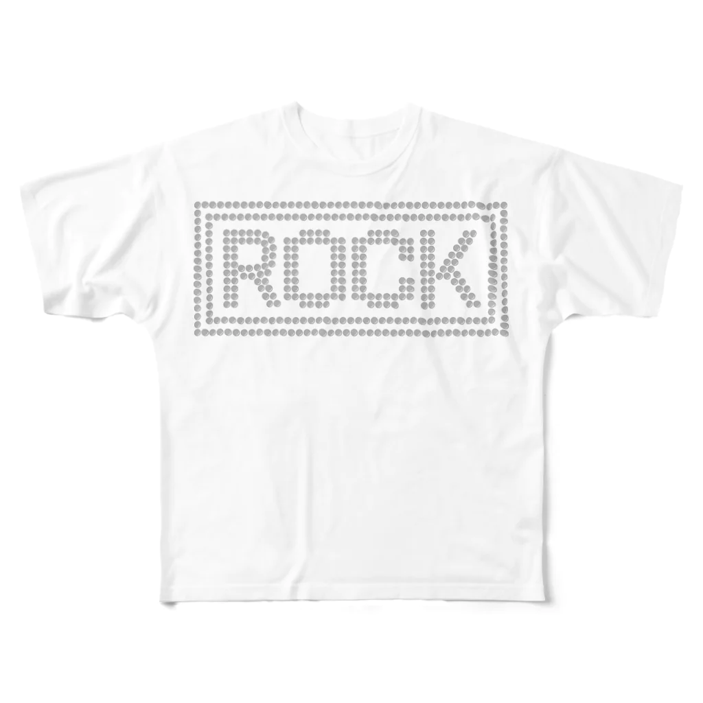 フォーヴァのROCK フルグラフィックTシャツ