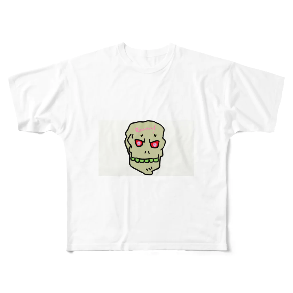 デｨーモンカフカのヌハロウィーン All-Over Print T-Shirt