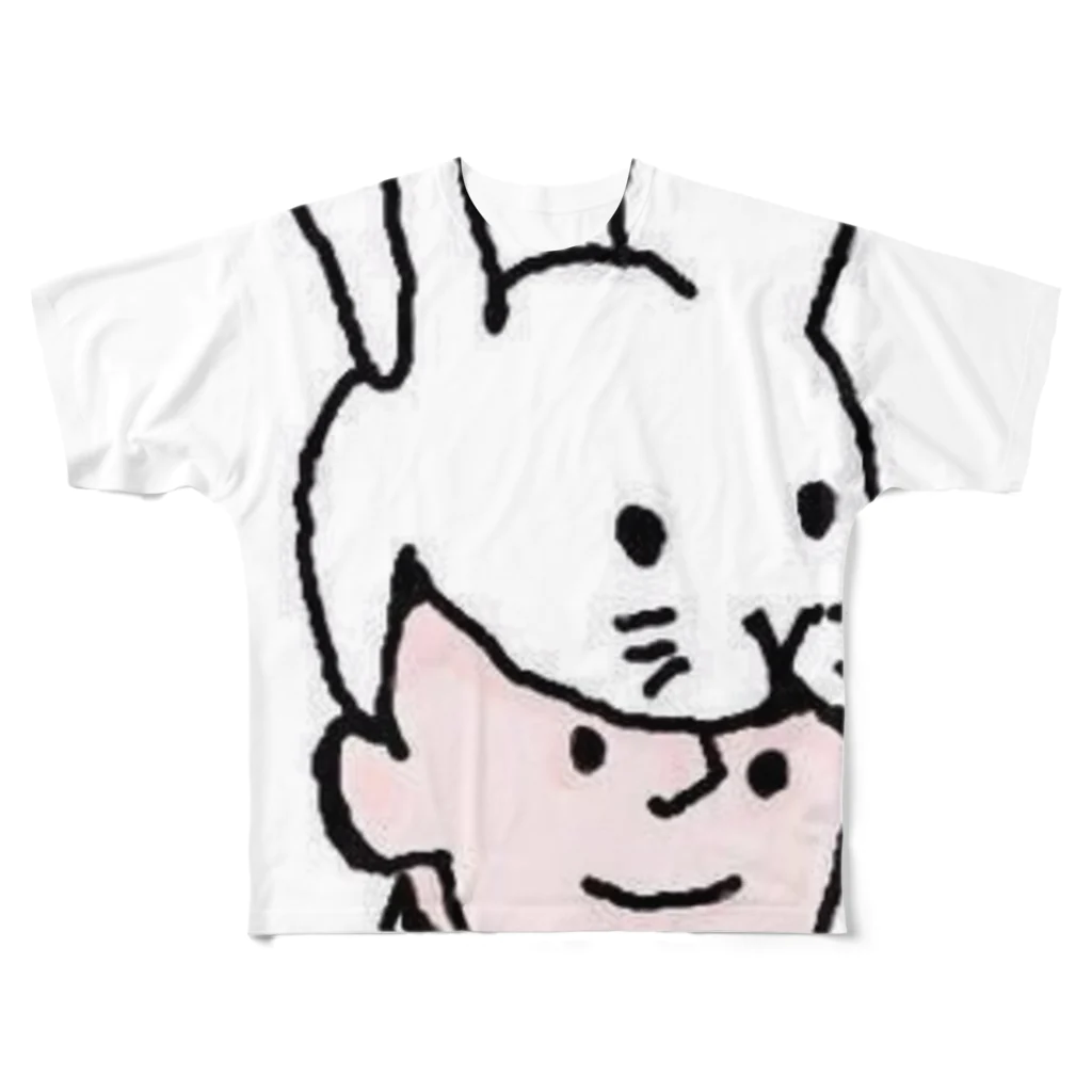 mariekkoのbig mariekko フルグラフィックTシャツ