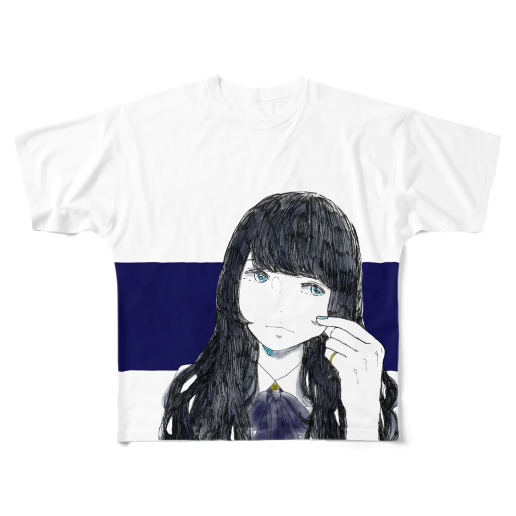 る ふ れ。のむぃー。 All-Over Print T-Shirt