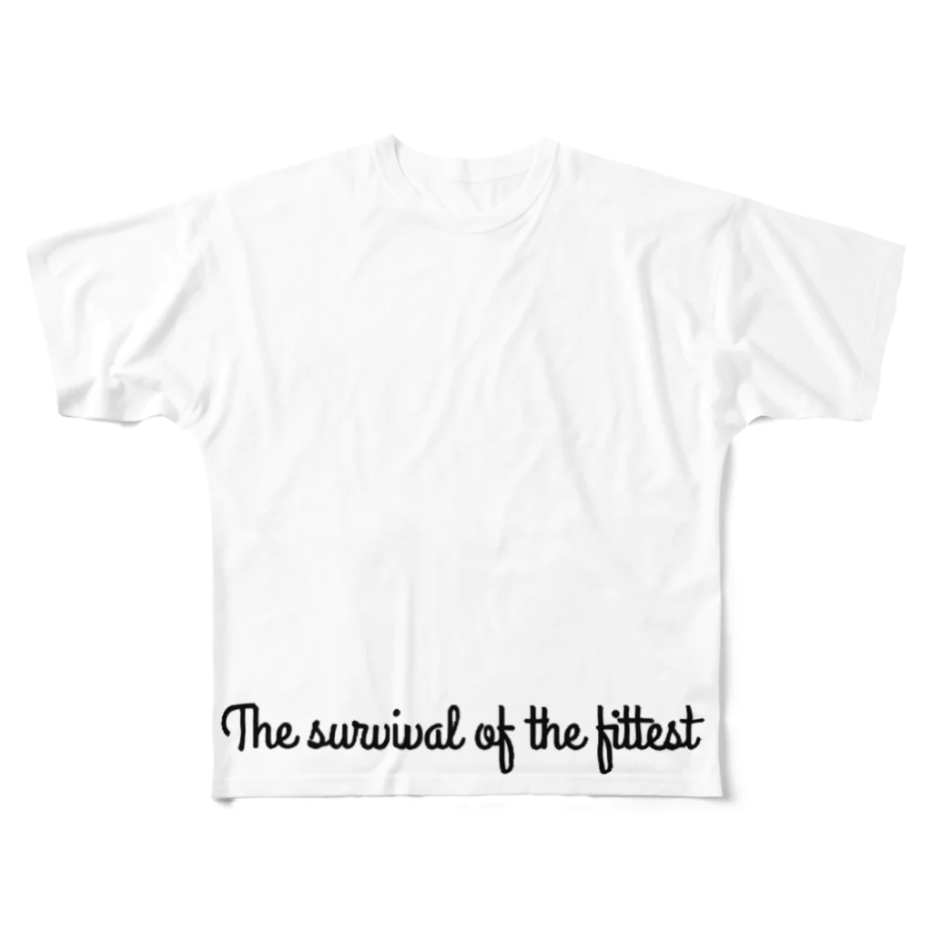 SaaKoaraの適者生存 All-Over Print T-Shirt