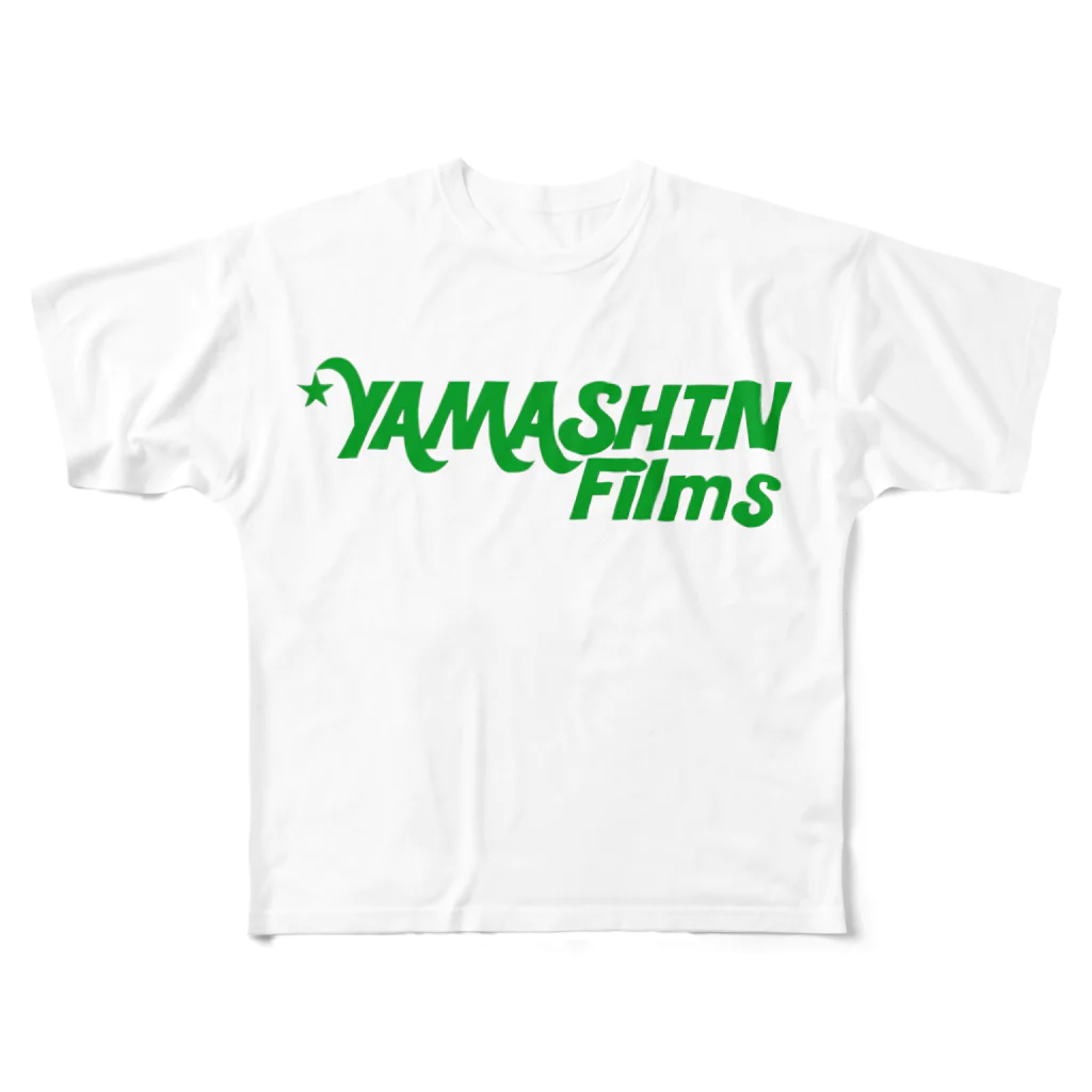 Yamashin ShopのYamashin　Films フルグラフィックTシャツ