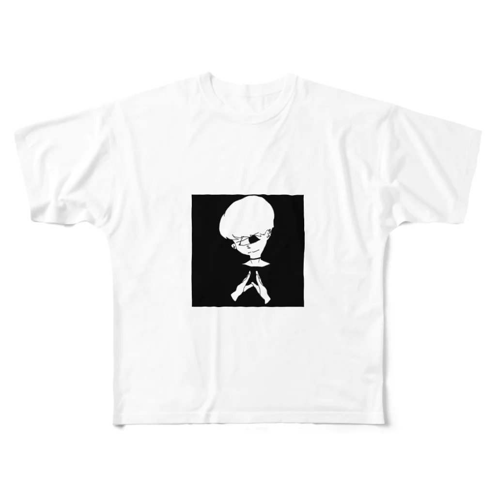 sheiszi10のひとつめくん フルグラフィックTシャツ