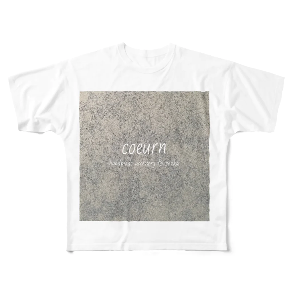 ナチ✩のcoeurn(ロゴ) フルグラフィックTシャツ