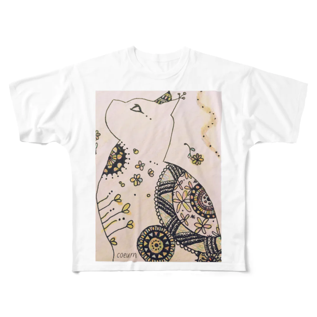 ナチ✩のネコ All-Over Print T-Shirt