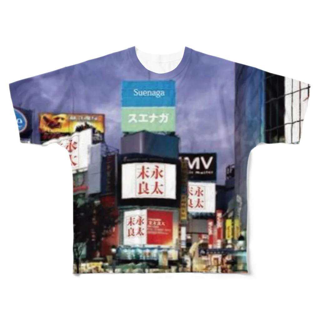 asmsuechanのasmsuechan All-Over Print T-Shirt