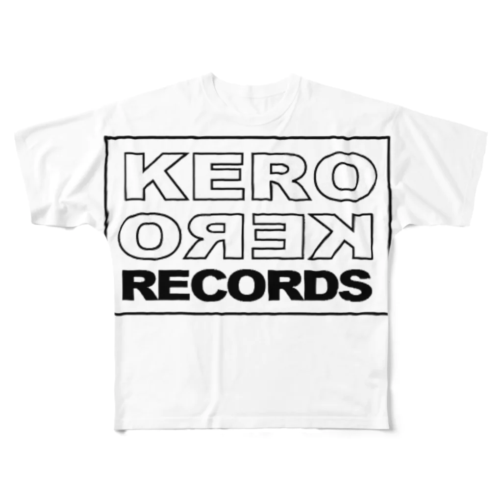 れんとチキンジョージのKero Kero Records フルグラフィックTシャツ