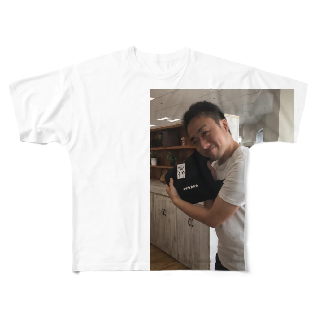 【公式】合田倉庫株式会社の体モノマネTシャツ入手記念 フルグラフィックTシャツ
