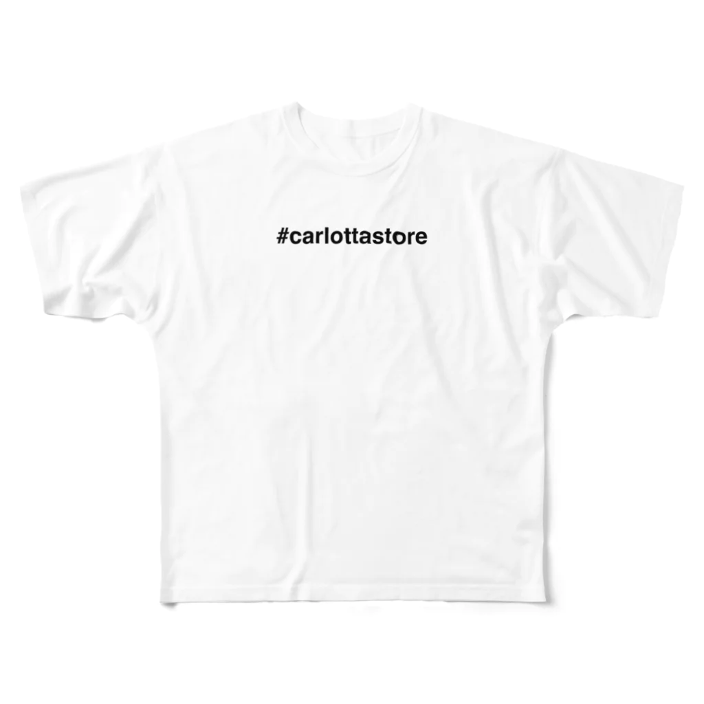 CARLOTTA_storeのハッシュタグアイテム フルグラフィックTシャツ