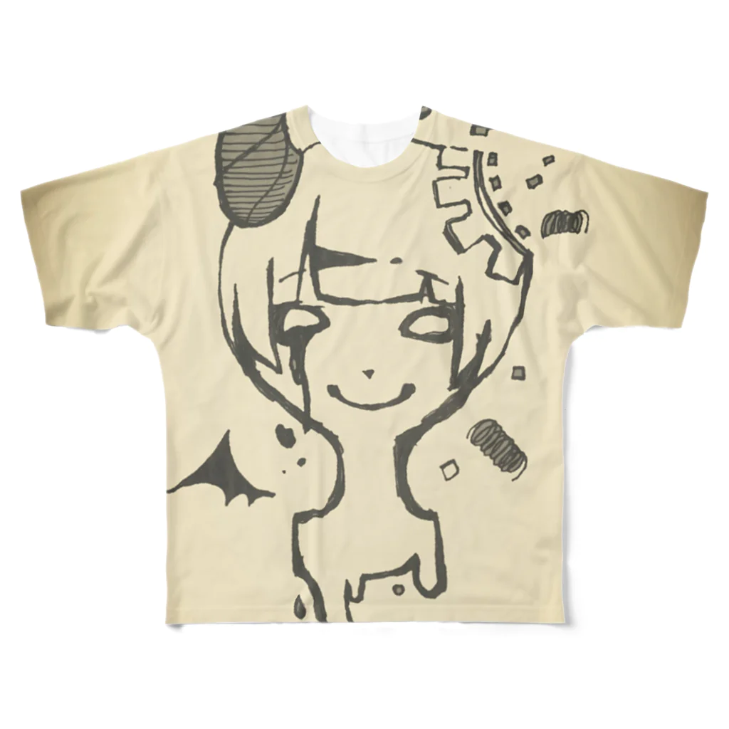 HechOのアトモス All-Over Print T-Shirt