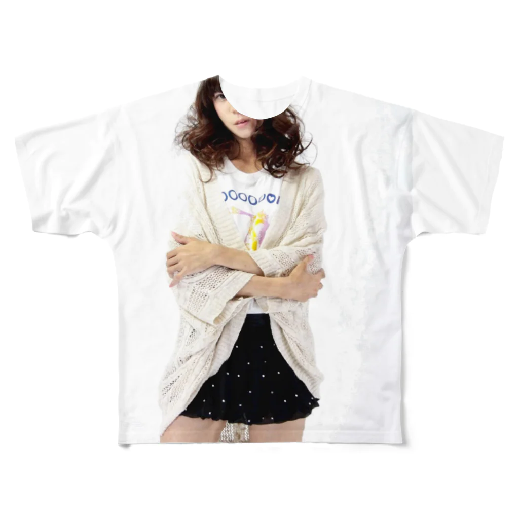 LGBT Café&Bar もちこ's Barのせんざいもちこ All-Over Print T-Shirt