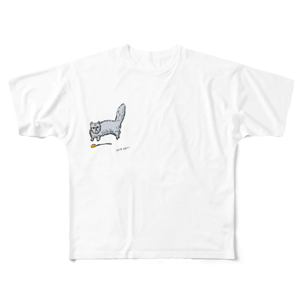 うちの猫ちゃんのうちの猫ちゃん フルグラフィックTシャツ