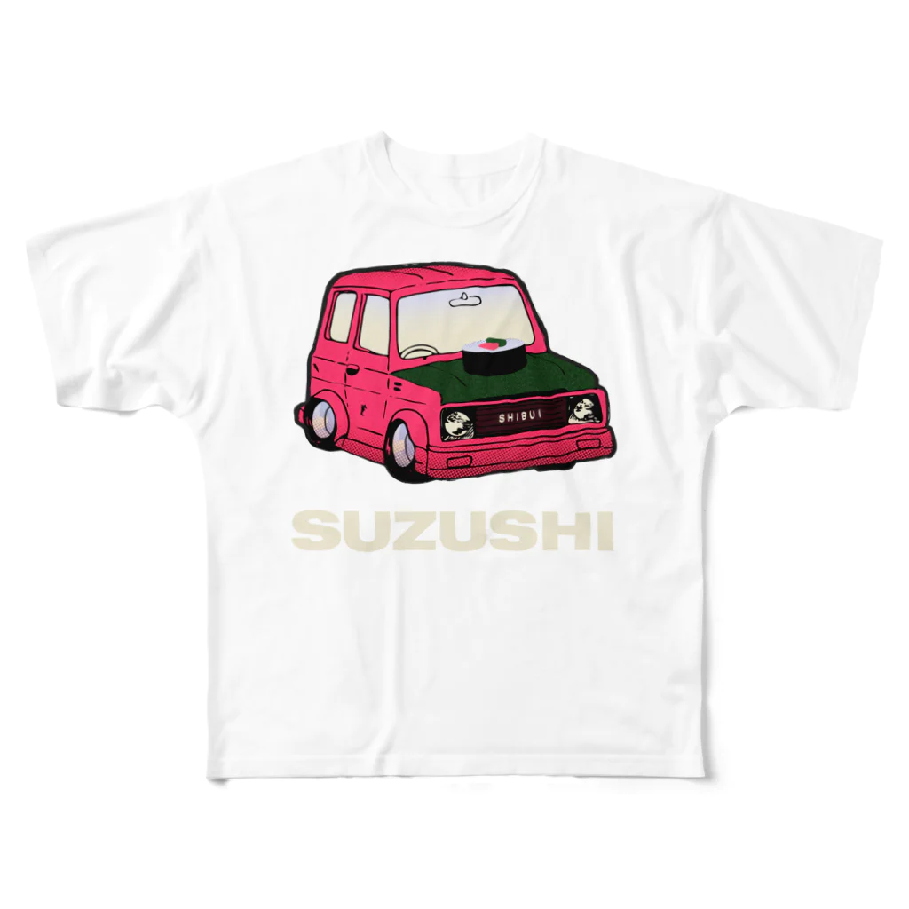 JUNGLE-JOURNEYのSUZUSHI All-Over Print T-Shirt