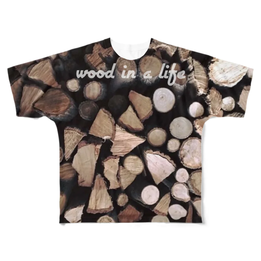 lifeworksの気のある生活 All-Over Print T-Shirt