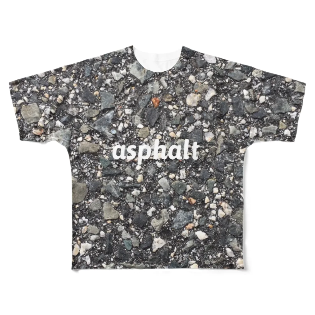 lifeworksのasphaltは硬い All-Over Print T-Shirt