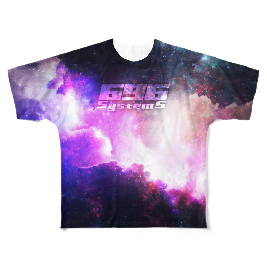 696graphic_suzuriの696SystemS_galaxy001_FullGraphicT フルグラフィックTシャツ