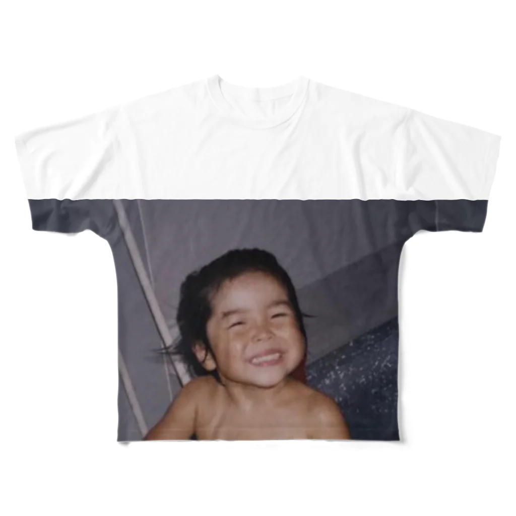 beef_and_steakのおさきりなの幼いグッズ All-Over Print T-Shirt