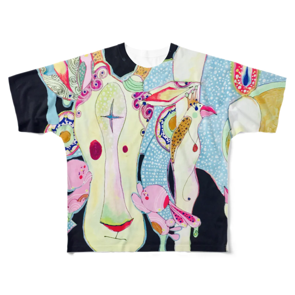 江戸川ベニの祈り All-Over Print T-Shirt