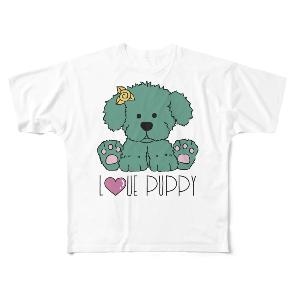 JOKERS FACTORYのPUPPY フルグラフィックTシャツ