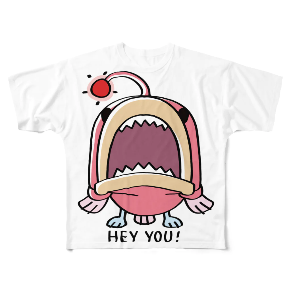 イラスト MONYAAT の海の底のあんこ姫*HEY YOU!*A フルグラフィックTシャツ