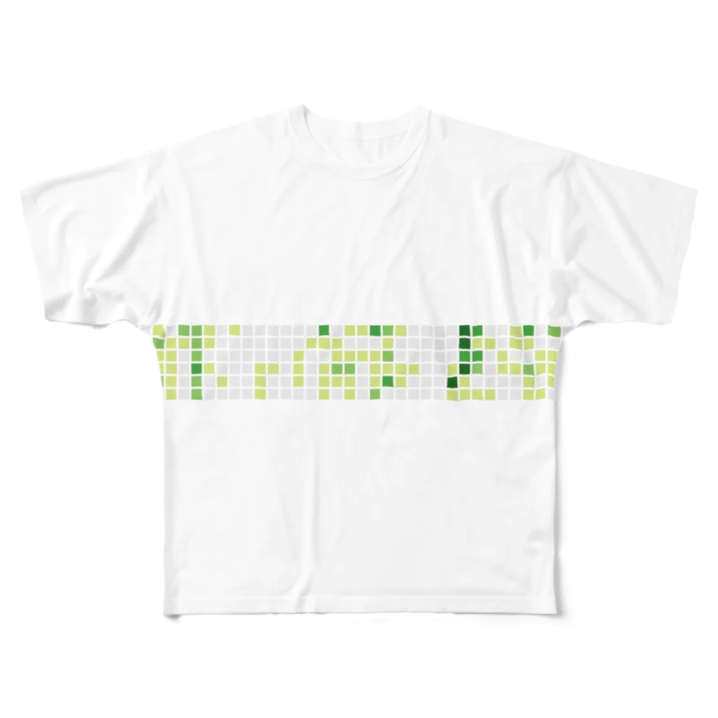 犬scriptのinuscript All-Over Print T-Shirt