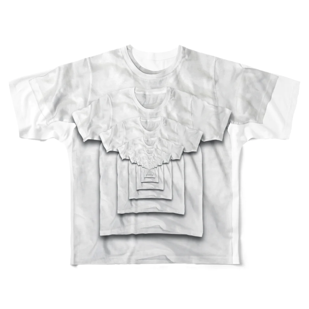 石田 汲のShirts In Shirt All-Over Print T-Shirt