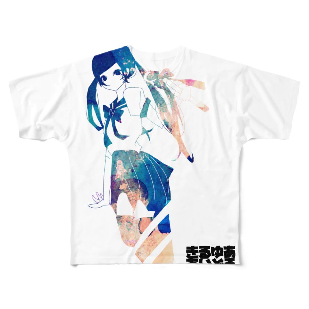 damn it.のきるゆああいどる（カラー） All-Over Print T-Shirt