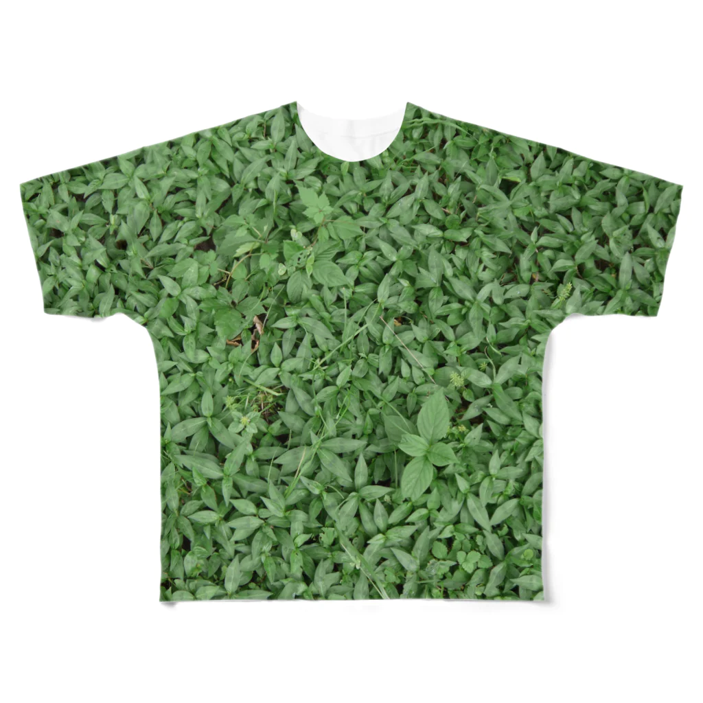 あみいちゃん（笑）の草 kusa All-Over Print T-Shirt