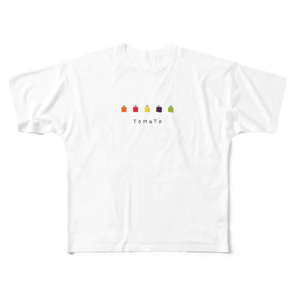 KAWARI_monoのOYASAI_とまと All-Over Print T-Shirt
