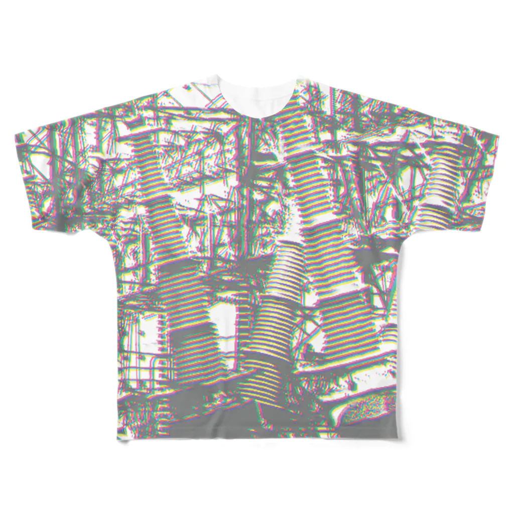 山中 透の変電所No.1 All-Over Print T-Shirt