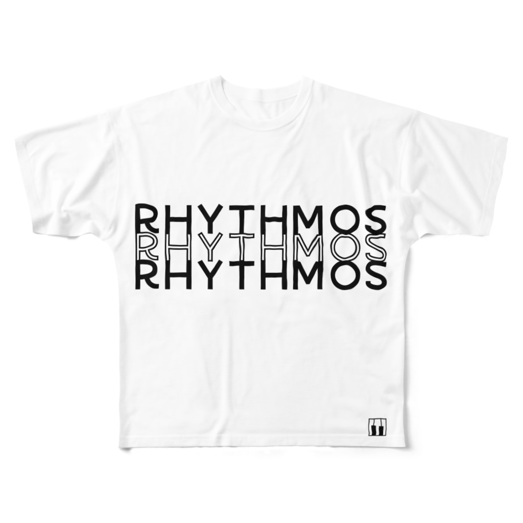 リズムパレットのrhythmosT ( フルT ) All-Over Print T-Shirt