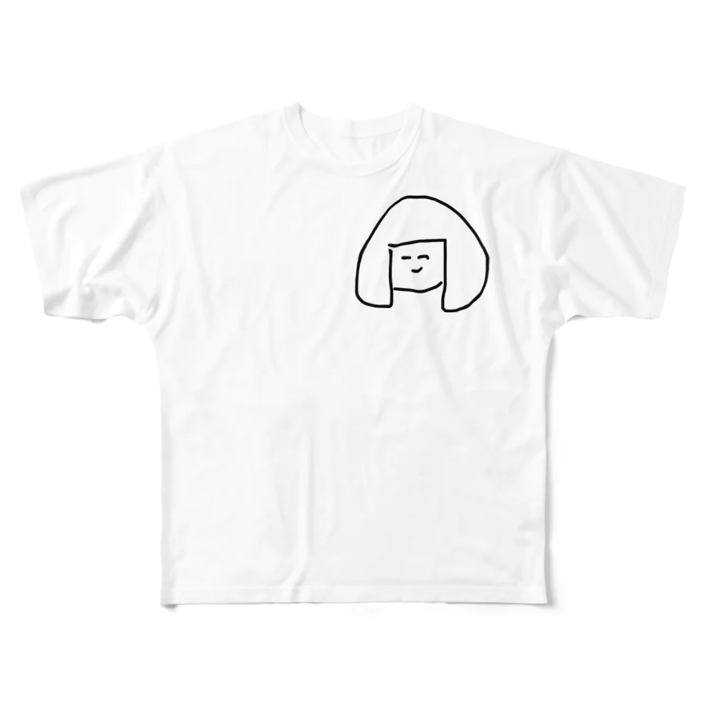 みつまるのおにぎりちゃん All-Over Print T-Shirt