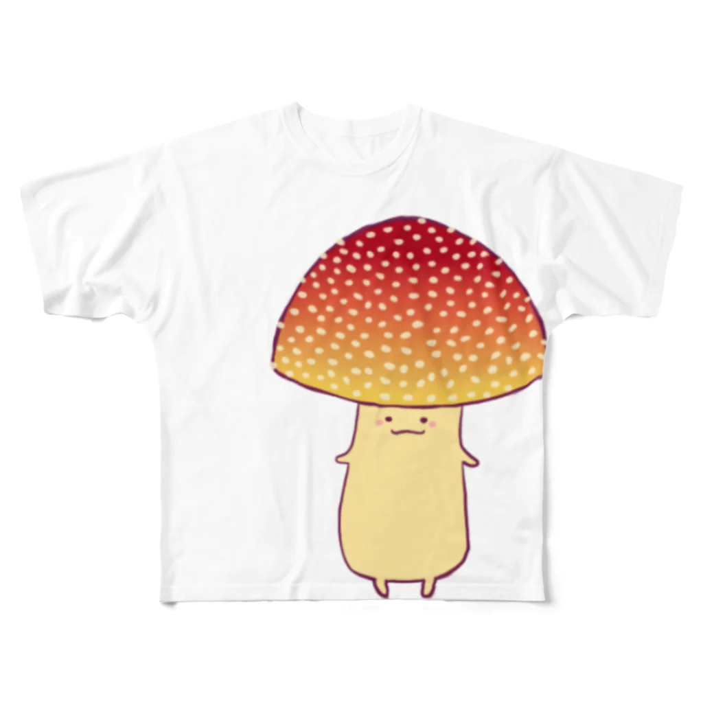 kinoiのベニテングタケちゃん All-Over Print T-Shirt