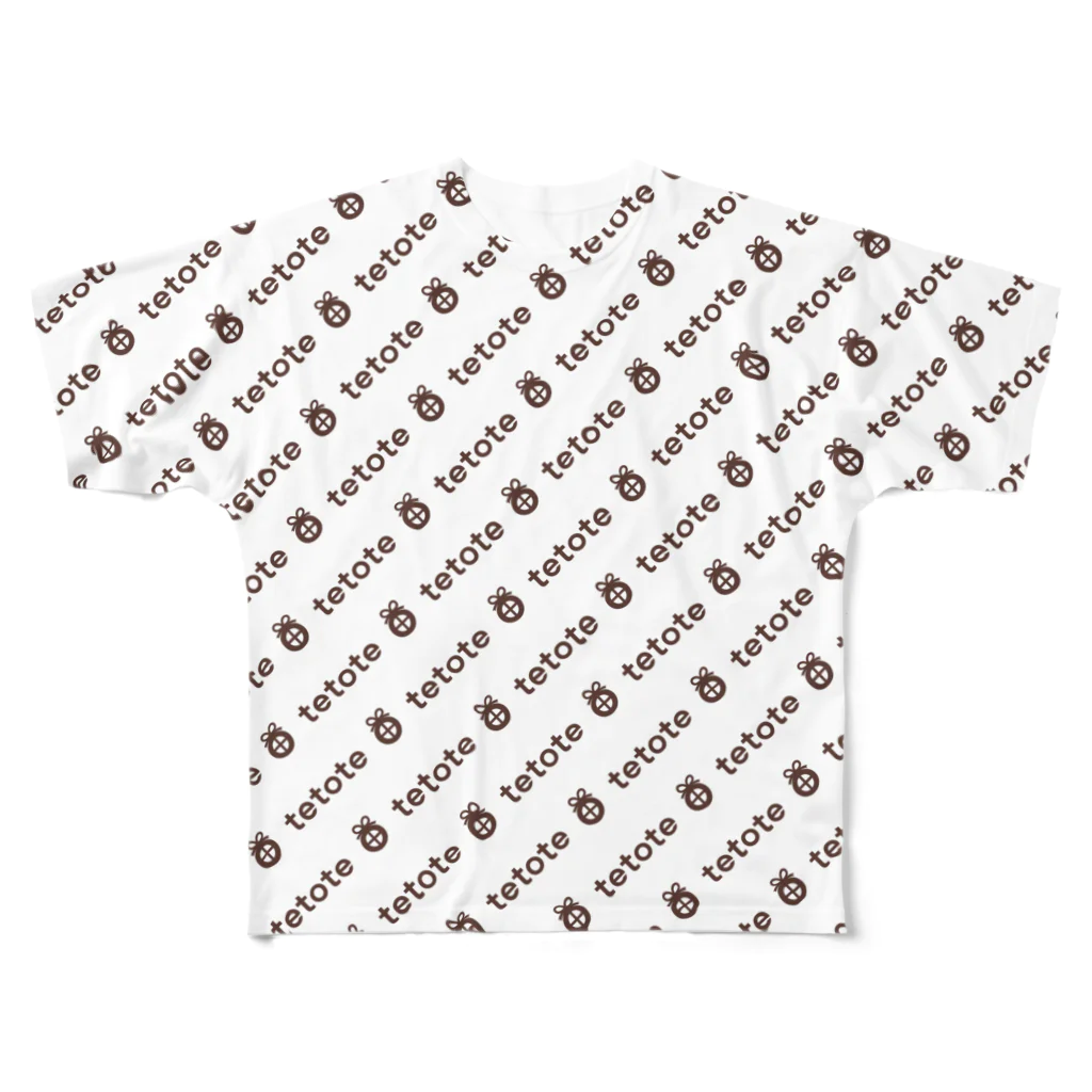 tetoteの tetote  All-Over Print T-Shirt