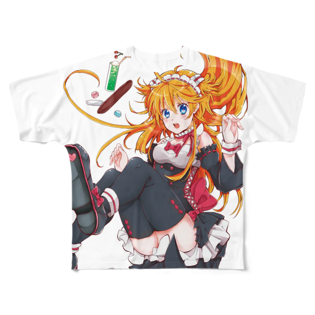 グノセミ屋のグノセミナ12オリジナルグッズ フルグラフィックTシャツ