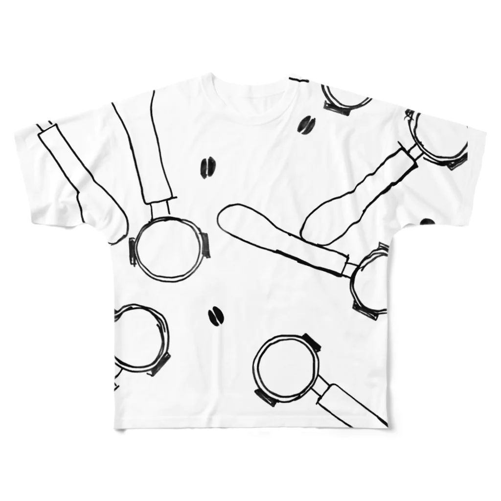 RADCOFFEEのコーヒーラバー All-Over Print T-Shirt