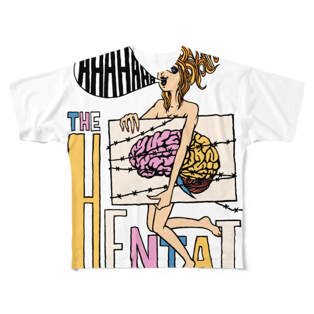 118designのTHE HENTAI フルグラフィックTシャツ