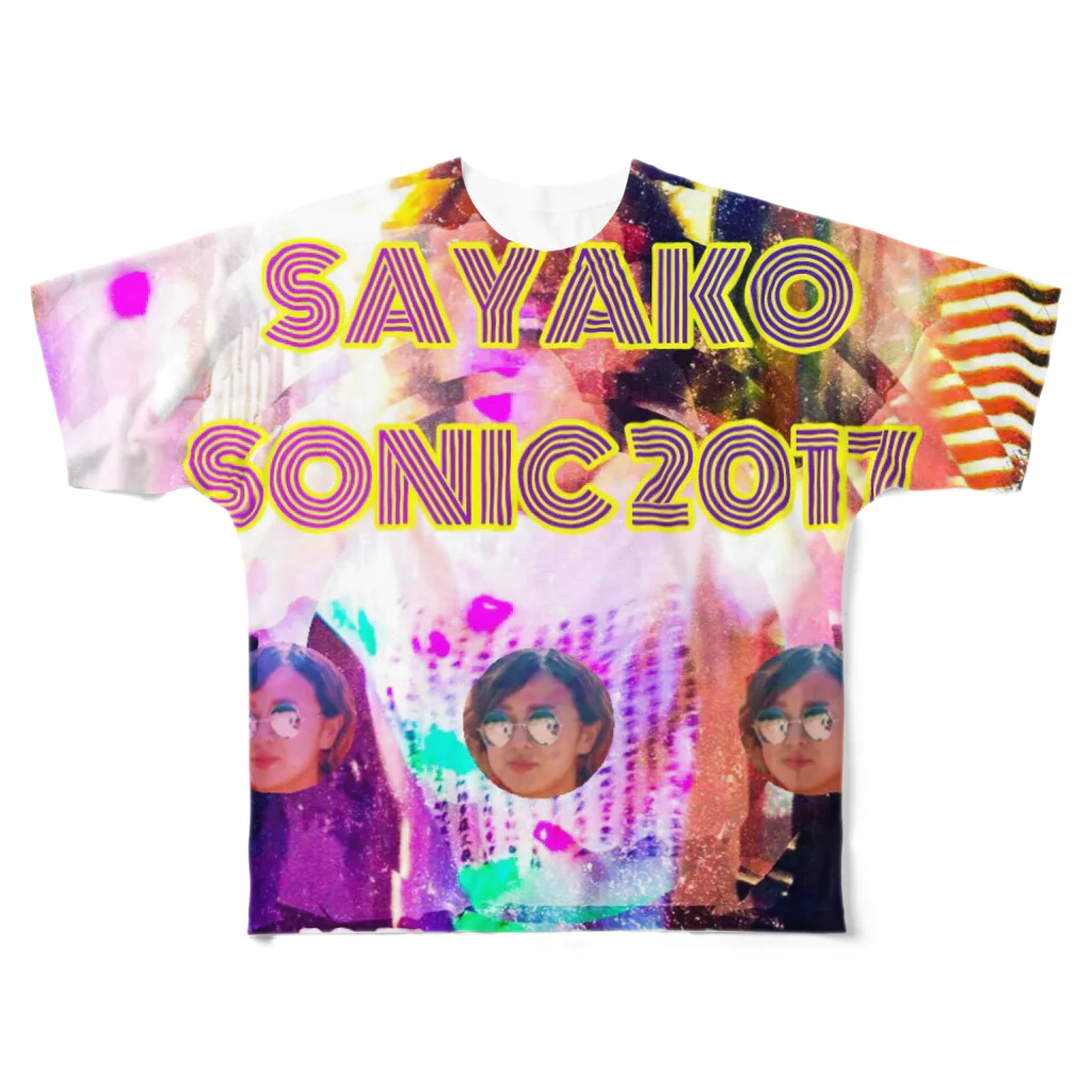 sayasaya104のサヤコソニック2017公式Tシャツ フルグラフィックTシャツ