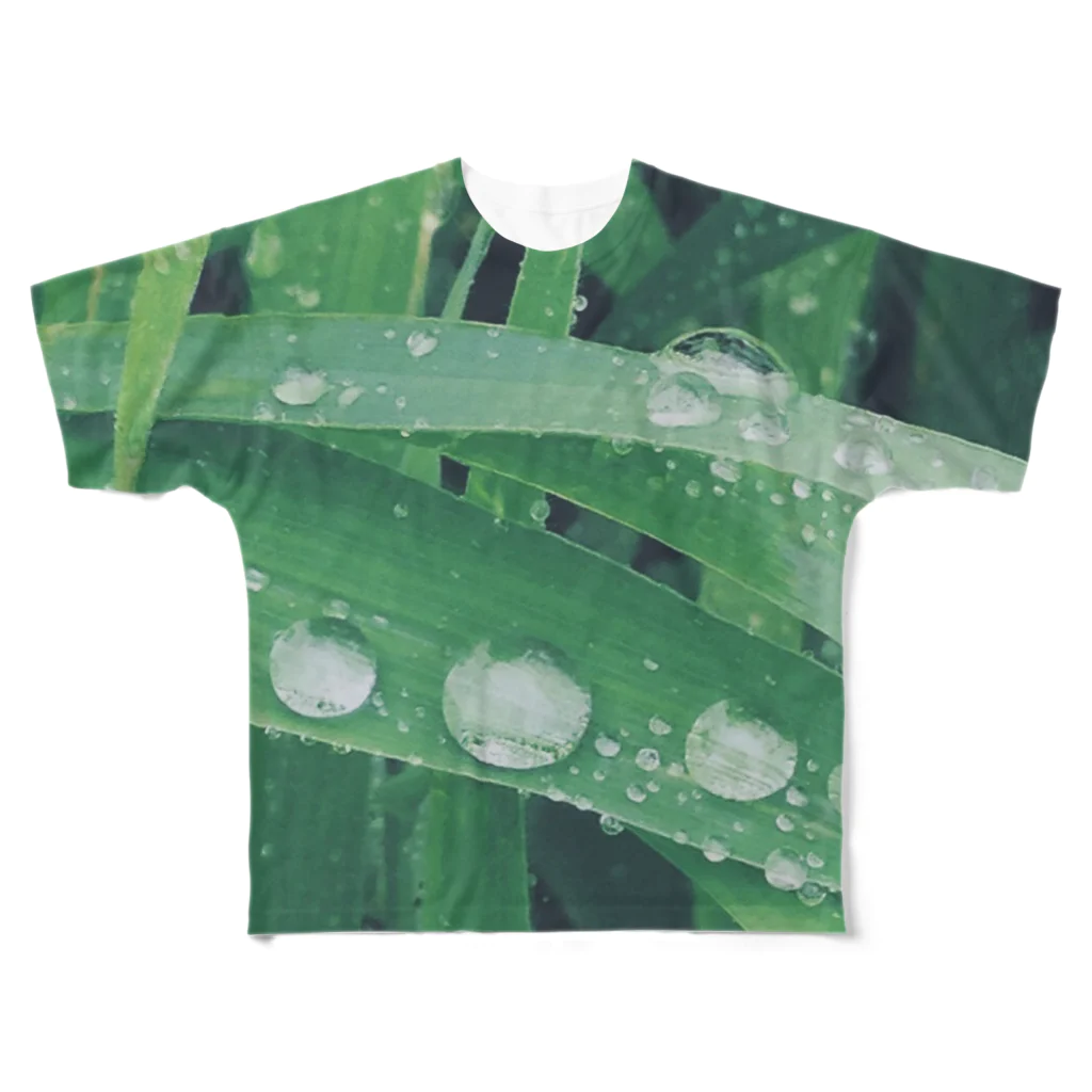 sw_forestの朝露 All-Over Print T-Shirt