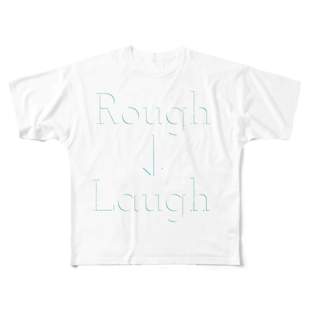 Mild CrownのRough→Laugh All-Over Print T-Shirt