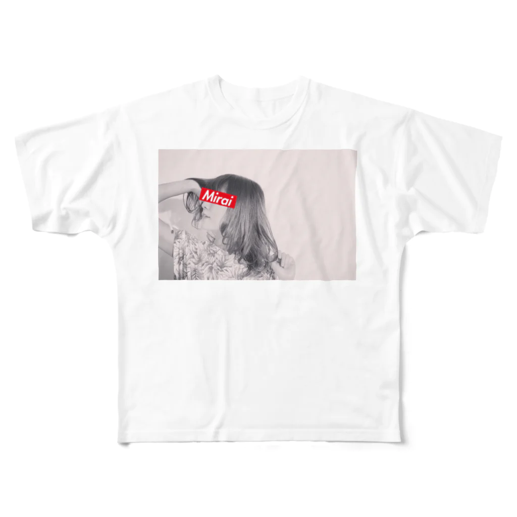 shiningwillのMirai eye bandage All-Over Print T-Shirt