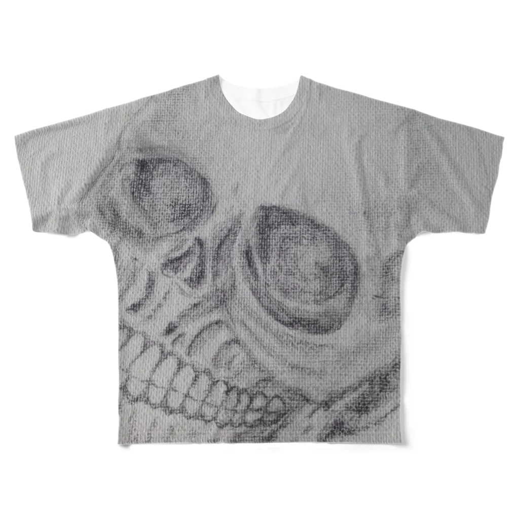 ayansの清々しい骸骨 All-Over Print T-Shirt