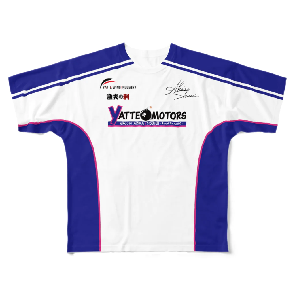 YATTE motorsの【S専用】チームTシャツ フルグラフィックTシャツ