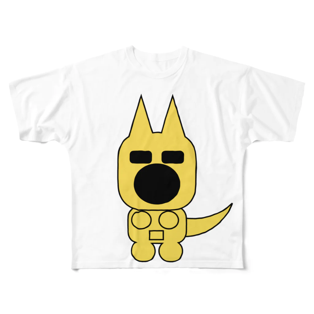 Pat's WorksのKanga Who? フルグラフィックTシャツ