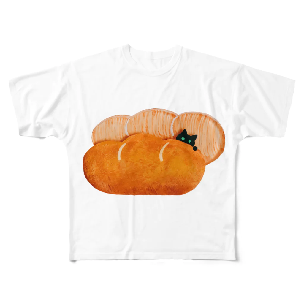 tokimekizaのパンクロネコ（みどりのひとみ） All-Over Print T-Shirt